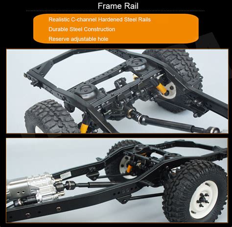 80s rc car metal chassis|RCRUN LC80 Metal Chassis Frame Kit for 1/10 RC .